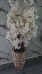 Schelpen vaas zo goed als nieuw, Ophalen, Overige kleuren, Minder dan 50 cm, Glas