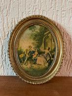 brocante afbeelding op steen of klei, Antiek en Kunst, Curiosa en Brocante, Ophalen of Verzenden
