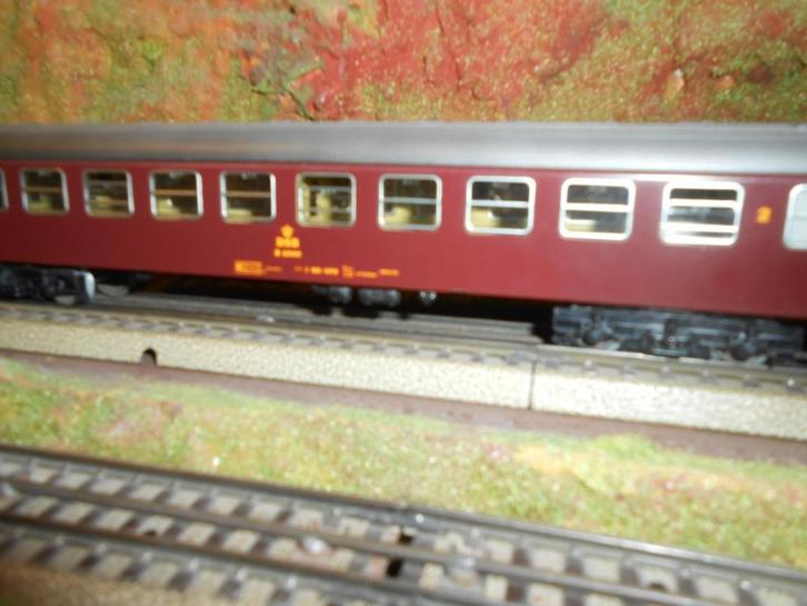 Märklin 4045, Personenrijtuig Denemarken , metalen, Hobby en Vrije tijd, Modeltreinen | H0, Zo goed als nieuw, Treinset, Wisselstroom