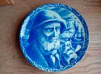 Delftsblauw wandbord van Boch Frères Keramis uit België, Antiek en Kunst, Ophalen of Verzenden