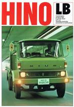 Folder Hino LB (trucks - Belgische uitgave - 1979), Verzenden, Gelezen, Overige merken