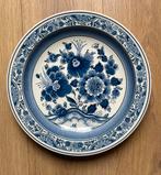 Groot handgeschilderd wandbord Delfts blauw, Ophalen of Verzenden