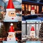 Kerstmanhoofd opblaasbaar, Ophalen of Verzenden, Zo goed als nieuw