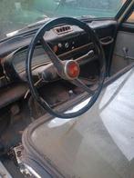 Fiat NSU bouwjaar 1964 €1750, Leder en Stof, Zwart, Origineel Nederlands, Bruin