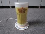 WIECKSE WITTE BIER LICHTRECLAME, Verzamelen, Biermerken, Ophalen, Zo goed als nieuw, Overige typen, Overige merken
