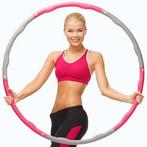 Fitness hoelahoep Weight Hoop rose/grijs, Sport en Fitness, Ophalen of Verzenden, Overige typen