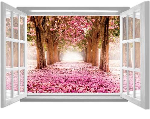 Open raam behang - Muurdecoratie - Vlies behang - NIEUW, Huis en Inrichting, Stoffering | Behang, minder dan 10 m², Verzenden