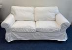 Witte stoffen bank van Ikea, Huis en Inrichting, Banken | Bankstellen, Ophalen, Gebruikt, 150 tot 200 cm, Tweepersoons