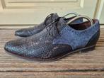 Floris van Bommel herenschoenen maat 44 / 9.5 nieuwstaat, Zwart, Floris van Bommel, Ophalen of Verzenden, Zo goed als nieuw