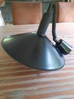 Hanglamp met katrol, zwart-wit, Huis en Inrichting, Lampen | Hanglampen, Ophalen, Gebruikt, Metaal, Minder dan 50 cm