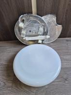 Plafondlamp, Ophalen of Verzenden, Zo goed als nieuw, Glas, Modern