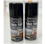 2x spuitbus zwart Voor Vinyl Leer meubels tassen schoenen, Zwart, Nieuw, Ophalen of Verzenden, Verf