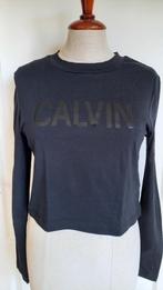 Shirt Calvin Klein S, Kleding | Dames, T-shirts, Ophalen of Verzenden, Lange mouw, Zo goed als nieuw, Zwart