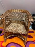 Rieten kinderstoel, Kinderen en Baby's, Kinderkamer | Tafels en Stoelen, Ophalen of Verzenden, Zo goed als nieuw, Stoel(en)