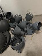 Industriële lampenset Kwantum, Huis en Inrichting, Lampen | Hanglampen, Ophalen, 50 tot 75 cm, Zo goed als nieuw, Metaal