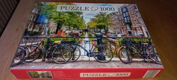 Puzzel lovely Amsterdam 1000 stukjes. beschikbaar voor biedingen