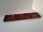 Vintage Teakhouten Serveerplank - Scandinavisch Design, Ophalen of Verzenden, Gebruikt