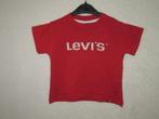 Super leuk rood LEVI'S shirtje in maat 12 mnd., Kinderen en Baby's, Babykleding | Maat 80, Shirtje of Longsleeve, Jongetje, Zo goed als nieuw