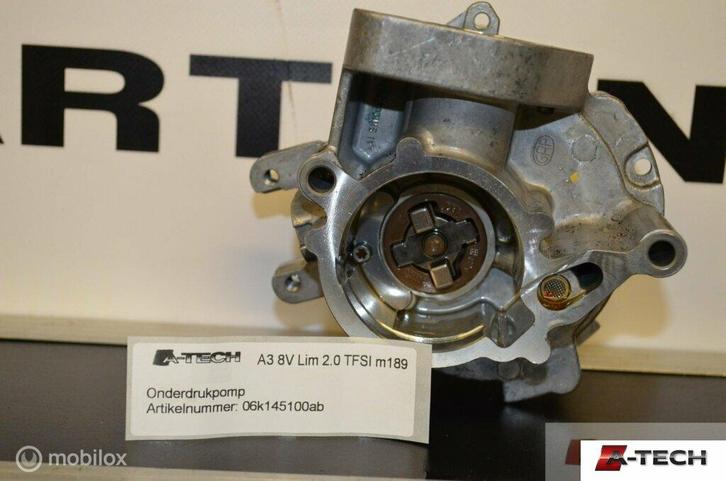 Vacuumpomp Audi A3 8V 2.0 TFSI ('13-'18) 06k145100ab, Auto-onderdelen, Motor en Toebehoren, Audi, Gebruikt, Ophalen of Verzenden