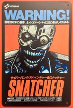 SNATCHER KONAMI MSX Metalen Reclamebord Poster JPN, 1 speler, Ophalen of Verzenden, Nieuw, Vanaf 3 jaar