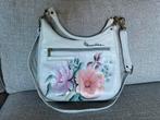 Anuschka Hand Painted tas Bel Fiori met Crossbody Strap, Verzenden, Nieuw