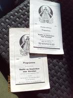 Raalte 2x Programma processie Kevelaer 2/3 sept 1972 +1984, Ophalen of Verzenden, Gebruikt, Boek, Christendom | Katholiek