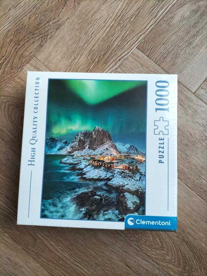 Clementoni Puzzel 1000 Stukjes - Aurora Borealis, Hobby en Vrije tijd, Denksport en Puzzels, Ophalen of Verzenden