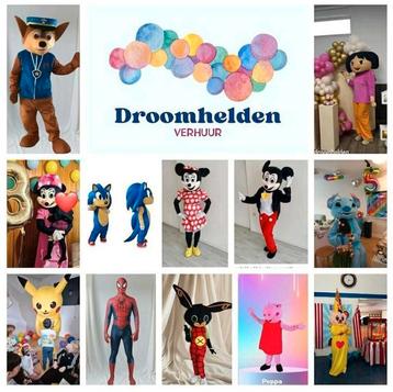 Bing  /Paw Patrol Chase mascotte te huur droomhelden  beschikbaar voor biedingen