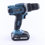Wesco accuschroefboormachine WS2971 18V, Wesco, Zo goed als nieuw, Support@wesco.com, Wesco,1000 Muirfield Dr, Suite 200
Schaumburg, IL 60173
USA