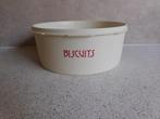 Tupperware Koektrommel Biscuits Wit Rood, Huis en Inrichting, Ophalen of Verzenden, Gebruikt, Rood, Overige typen