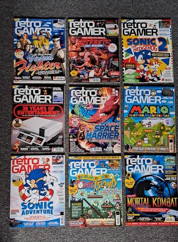 Retro Gamer mags. 52 stuks. beschikbaar voor biedingen