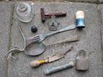 Diverse WO 2 items, bodemvondsten brug Grave/Alverna (Hells, Ophalen of Verzenden, Landmacht, Nederland