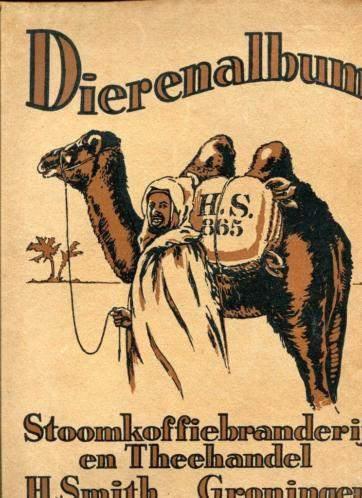 1929 dierenalbum stoomkoffiebranderij theehandel H. Smith, Boeken, Prentenboeken en Plaatjesalbums, Gelezen, Plaatjesalbum, Verzenden