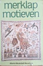 Borduurboek Merklap motieven - Albarta Meulenbelt, Verzenden, Zo goed als nieuw, Handborduren, Patroon