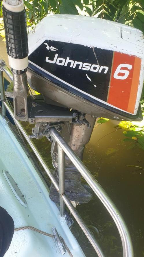 2x Johnson 6 PK buitenboormotoren & GROTE ZOMER OPRUIMING, Watersport en Boten, Bootonderdelen, Zo goed als nieuw, Ophalen of Verzenden