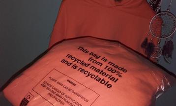 Koraal hoodie van Boohooman unisex beschikbaar voor biedingen