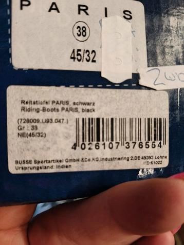 Rijlaarzen van Busse beschikbaar voor biedingen