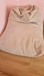 Zitzak/beanbag, Huis en Inrichting, Ophalen, Zo goed als nieuw, Beige, Zitzak