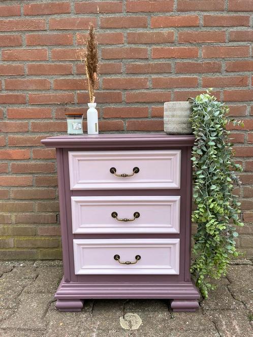 Vintage ladekastje, Huis en Inrichting, Kasten | Ladekasten, Zo goed als nieuw, Minder dan 100 cm, 25 tot 50 cm, 3 of 4 laden