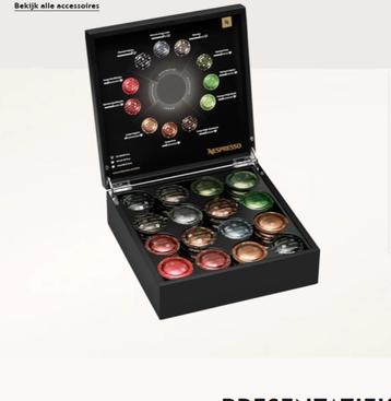 presentatiekist Nespresso capsules (zonder inhoud) beschikbaar voor biedingen