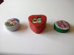 3 sierdoosjes, kerst, winter afbeelding per stuk te koop, Ophalen of Verzenden, Zo goed als nieuw