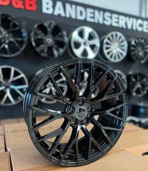 19 inch r8 look velgen 5x112 audi a3 a4 a5 a6 q2 q3 q4 q5 tt, Auto-onderdelen, Banden en Velgen, Velg(en), Zomerbanden, 19 inch