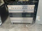 Luxe boretti fornuis 5-pits en dubbele oven, Ophalen, Gebruikt, 60 cm of meer, Gas