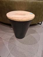 Nieuwe bijzettafel salontafel 60x56x56cm mango metaal €50, Ophalen, ., Nieuw, .