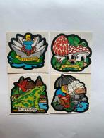 Vintage De Efteling Stickers - Set van 4 sticker oud, Ophalen, Zo goed als nieuw, Overige typen