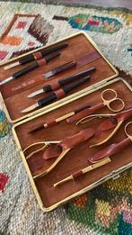 Midcentury antiek manicure pedicure set JA Henckels Zwilling, Ophalen of Verzenden