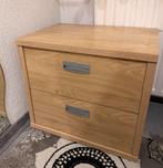 Licht beuken nachtkastje, Gebruikt, Ophalen of Verzenden, 45 tot 65 cm, Minder dan 55 cm