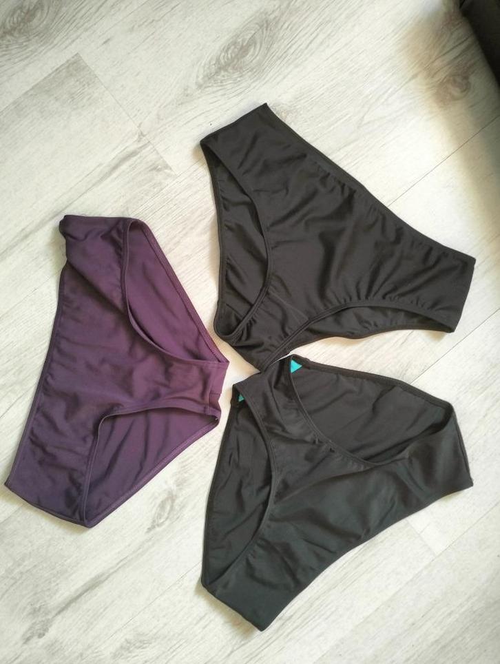 3x Zwemkleding, zwembroek, bikini-, tankini broekje. Vanaf, Kleding | Dames, Badmode en Zwemkleding, Nieuw, Overige typen, Zwart
