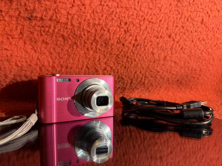 Sony Cyber-shot DSC-W810 Roze Digitale Camera met SteadyShot, Audio, Tv en Foto, Actiecamera's, Zo goed als nieuw, Sony, Ophalen of Verzenden