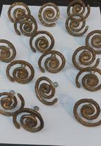 Koperen lade knoppen - 16 stuks, Ophalen of Verzenden, Gebruikt, Metaal, Overige typen